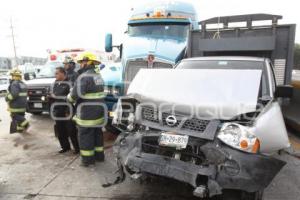 ACCIDENTE AUTOPISTA PUEBLA-MEXICO