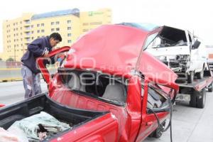 ACCIDENTE AUTOPISTA PUEBLA-MEXICO