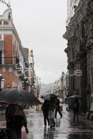 LLUVIAS EN PUEBLA . TORMENTA TROPICAL ARLENE