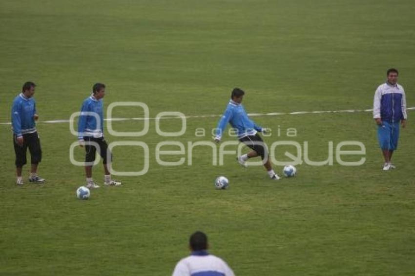 FUTBOL . ENTRENAMIENTO PUEBLA FC
