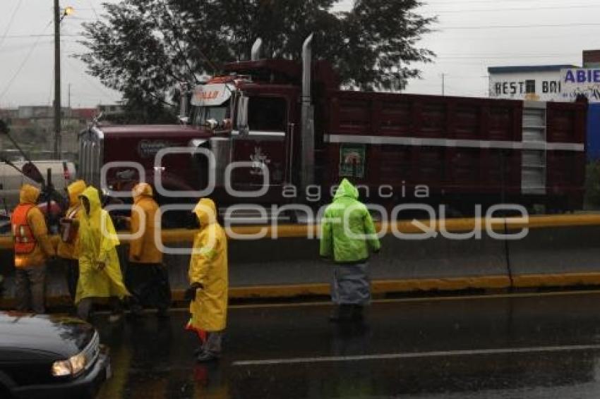 LLUVIA . ACCIDENTE