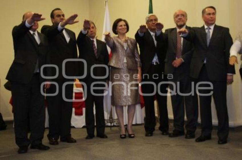 TOMA DE PROTESTA NUEVA MESA DIRECTIVA CRUZ ROJA