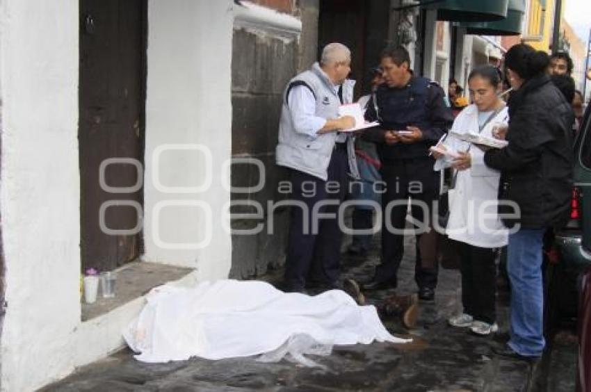 MUERE HOMBRE EN LOS SAPOS