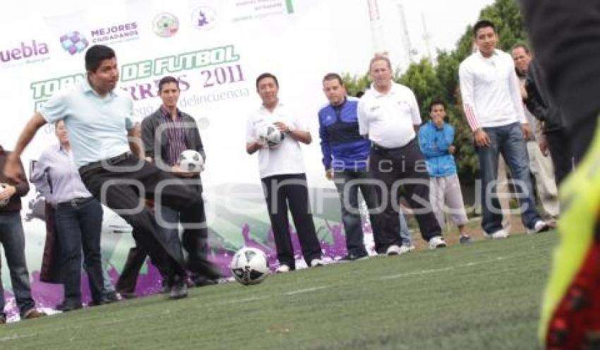 INAUGURACIÓN TORNEO DE LOS BARRIOS 2011