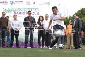 INAUGURACIÓN TORNEO DE LOS BARRIOS 2011