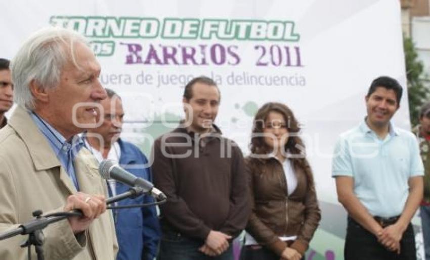 INAUGURACIÓN TORNEO DE LOS BARRIOS 2011