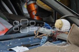 ACCIDENTE CON PRENSADOS EN 11 NORTE Y 6 PONIENTE