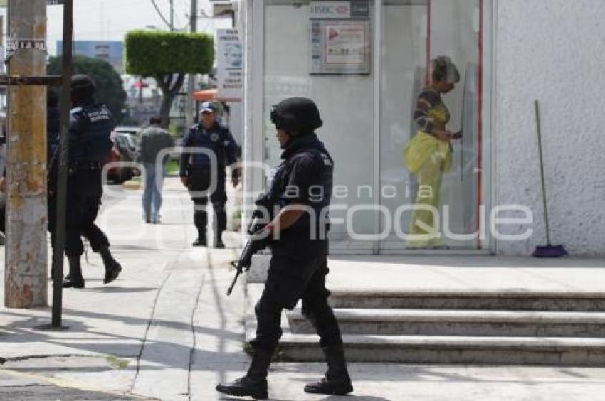 FALSA ALARMA DE ROBO EN BANCO