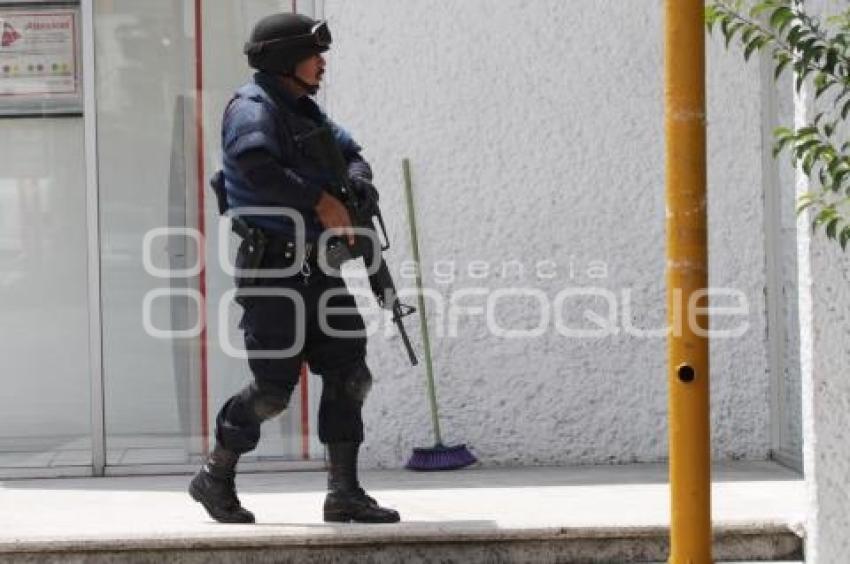 FALSA ALARMA DE ROBO EN BANCO