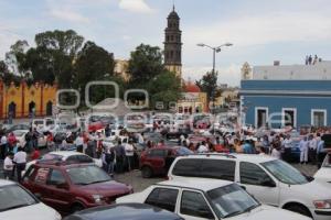 MANIFESTACIÓN SINDICATO COLEGIO DE BACHILLERES