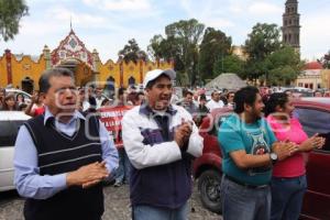 MANIFESTACIÓN SINDICATO COLEGIO DE BACHILLERES