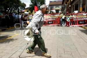 HUAUCHINANGO - MANIFESTACION