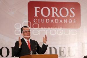 LUIS CARLOS UGALDE EN FOROS CIUDADANOS