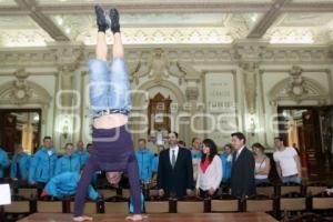 EQUIPO DE GIMNASIA DE DINAMARCA