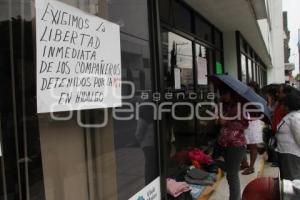 MANIFESTACIÓN EN SEDESOL