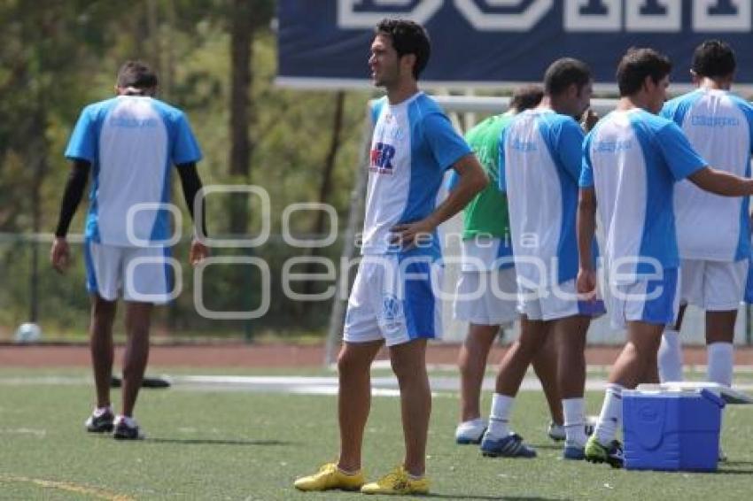 ENTRENAMIENTO PUEBLA FC . LUIS GARCÍA