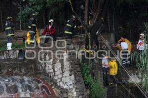 RESCATE DE TRES JÓVENES EN RÍO ATOYAC