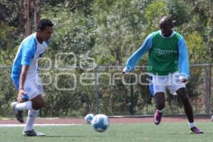 ENTRENAMIENTO PUEBLA FC . DAMARCUS BEASLEY