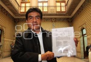 PRESENTA SITRACOBP TOMA DE NOTA EN EL CONGRESO