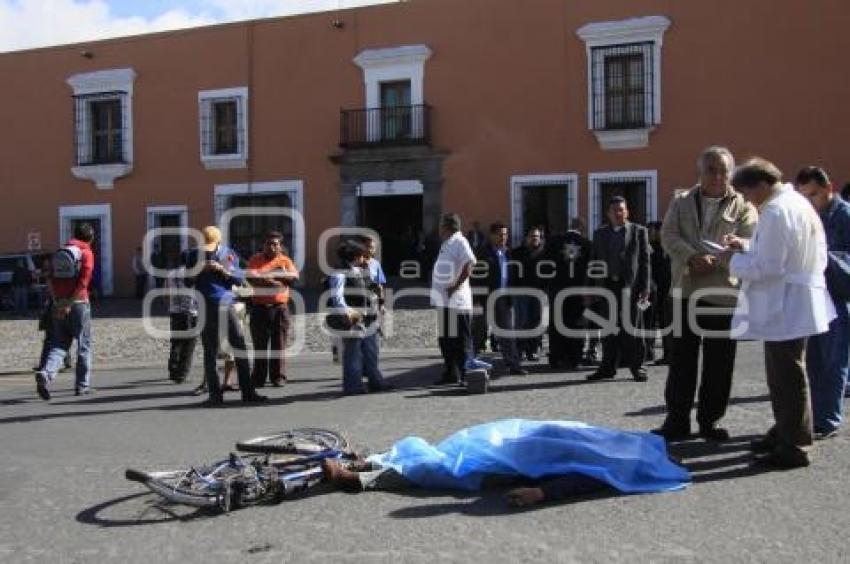 MUERE HOMBRE ATROPELLADO