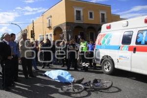 MUERE HOMBRE ATROPELLADO