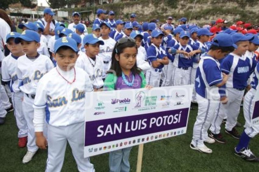 CAMPEONATO NACIONAL DE BEISBOL PREINFANTIL