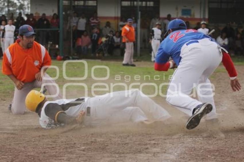 FINAL DE BEISBOL LIGA VOLKSWAGEN