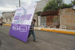 INAUGURAN CALLE EN BOSQUES DE MANZANILLA