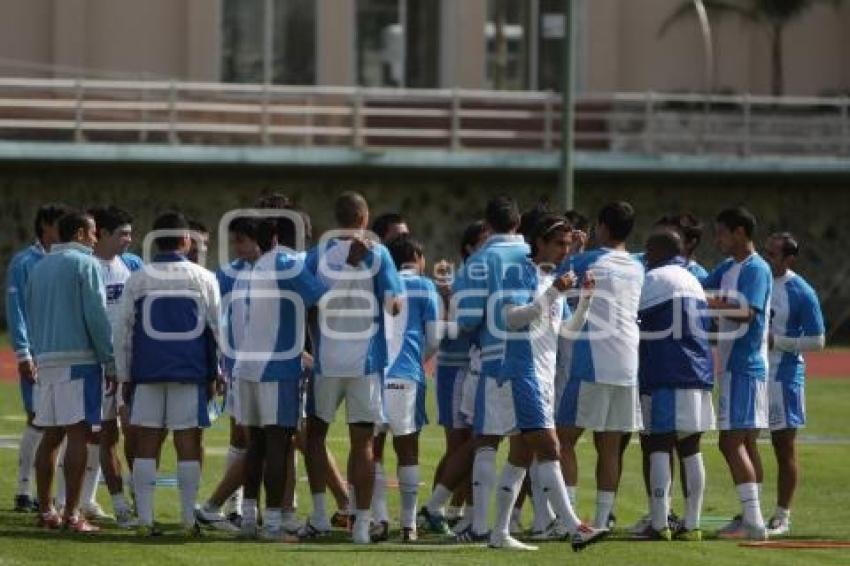 FUTBOL . PUEBLA FC . ENTRENAMIENTO