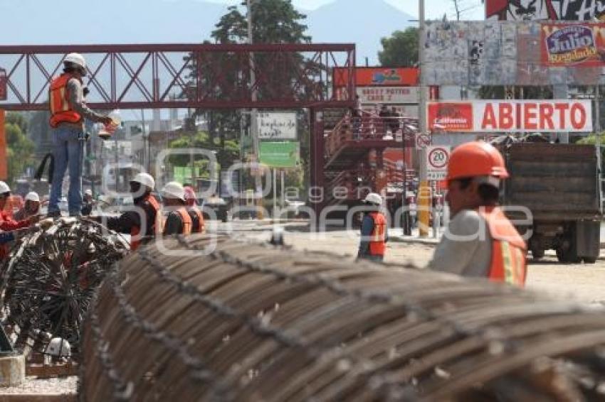 VIADUCTO IGNACIO ZARAGOZA . OBRAS