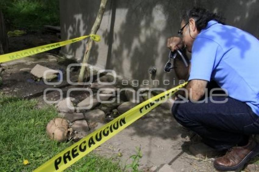 ENCUENTRAN RESTOS HUMANOS