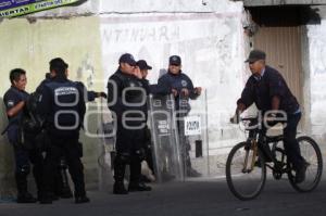 PRESENCIA POLICIACA EN SAN JERONIMO  CALERAS