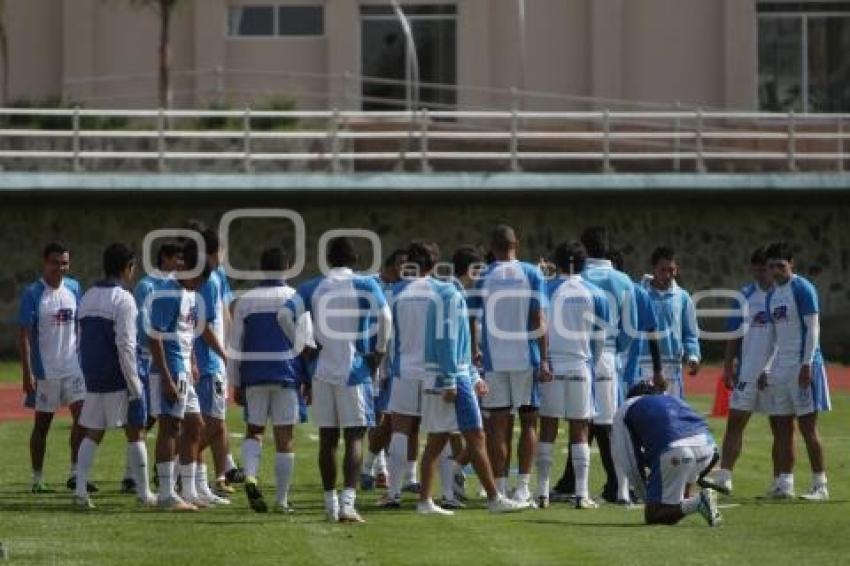 FUTBOL . ENTRENAMIENTO PUEBLA FC