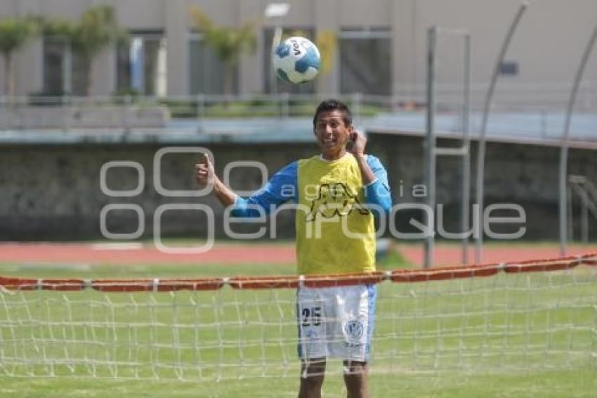 FUTBOL . ENTRENAMIENTO PUEBLA FC
