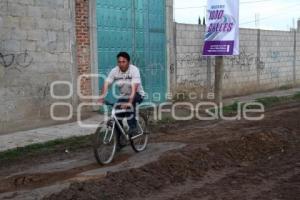 INICIO DE OBRA . 1000 CALLES