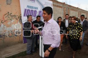 INICIO DE OBRA . 1000 CALLES