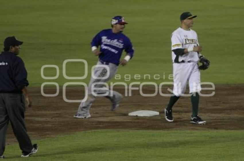 BEISBOL . PERICOS VS ACEREROS