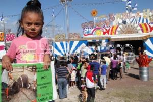 SE MANIFIESTAN ACTIVISTAS PRO DERECHOS ANIMALES