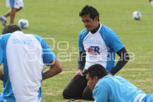 ENTRENAMIENTO PUEBLA DE LA FRANJA. FÚTBOL