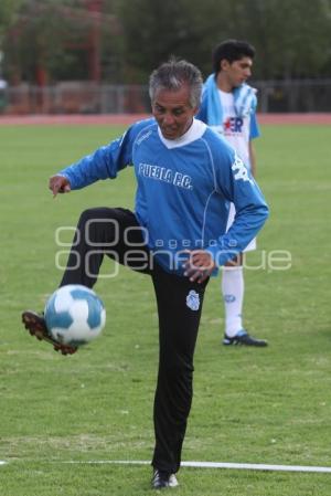 ENTRENAMIENTO PUEBLA DE LA FRANJA . SERGIO BUENO