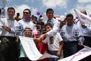 INICIO DE OBRA TOTIMEHUACÁN  1000 CALLES