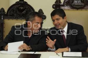 FIRMA DE CONVENIO BUAP -  AYUNTAMIENTO DE PUEBLA