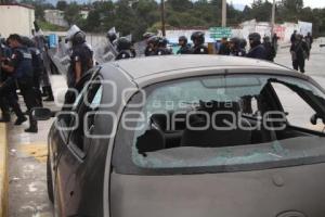 PRESENCIA POLICIACA EN SAN LORENZO CHIAUTZINGO