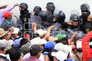 PRESENCIA POLICIACA EN SAN LORENZO CHIAUTZINGO