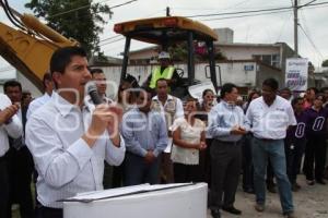 INICIO DE OBRA TOTIMEHUACÁN  1000 CALLES