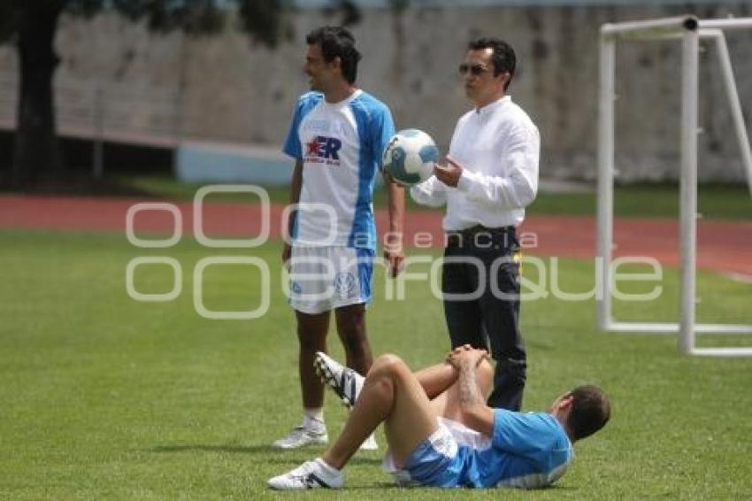 FUTBOL . ENTRENAMIENTO PUEBLA FC