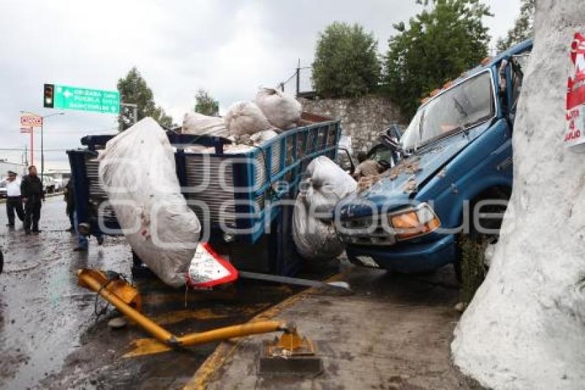 ACCIDENTE POR LLUVIA