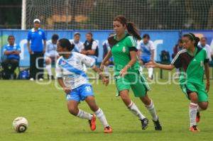 FUTBOL FEMENIL . PUEBLA VS SELECCIÓN