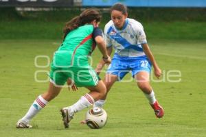 FUTBOL FEMENIL . PUEBLA VS SELECCIÓN