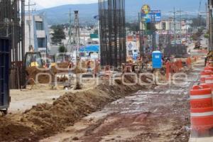 OBRAS EN LA CALZADA ZARAGOZA.